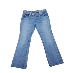 Converse One Star Jeans Womens Size14 Bootcut Mid Rise Pants